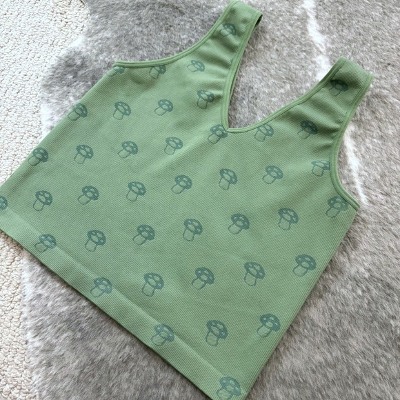 Rue21 Mushroom Crop Tank Top - Picture 6 of 9